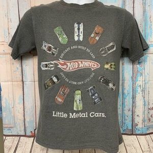 Vntg Hot Wheels sz XL Gray T-shirt
